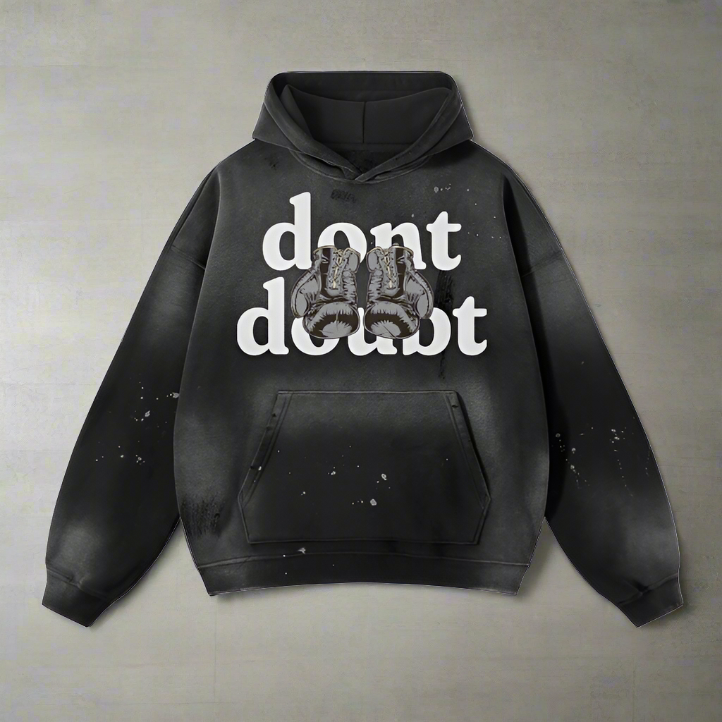 doubt boxing premium hoodie